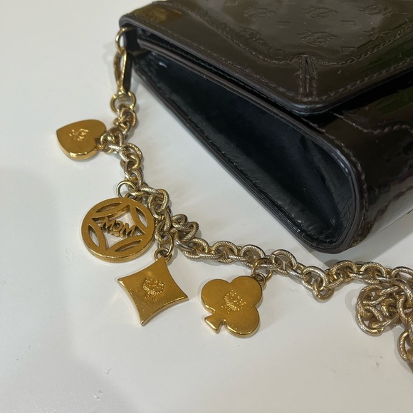 MCM Patent Sling Bag - Picture 7 of 15